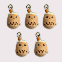 Boba Plush Keychain