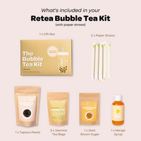 Mango Green Tea Boba Kit