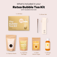 Mango Green Tea Boba Kit