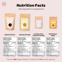 Matcha Milk Tea Boba Kit