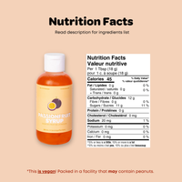 Passionfruit Fruit Syrup