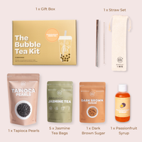 Passionfruit Green Tea Boba Kit