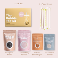 Strawberry Milk Tea Boba Kit