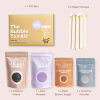 Taro Milk Tea Boba Kit