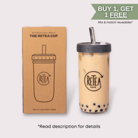 Imperfect Retea Cup | Reusable Bubble Tea Cup