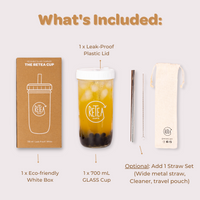 Imperfect Retea Cup | Reusable Bubble Tea Cup