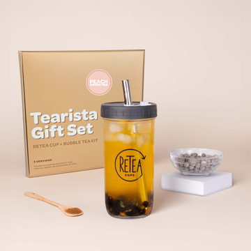 Peach Green Tearista Gift Set