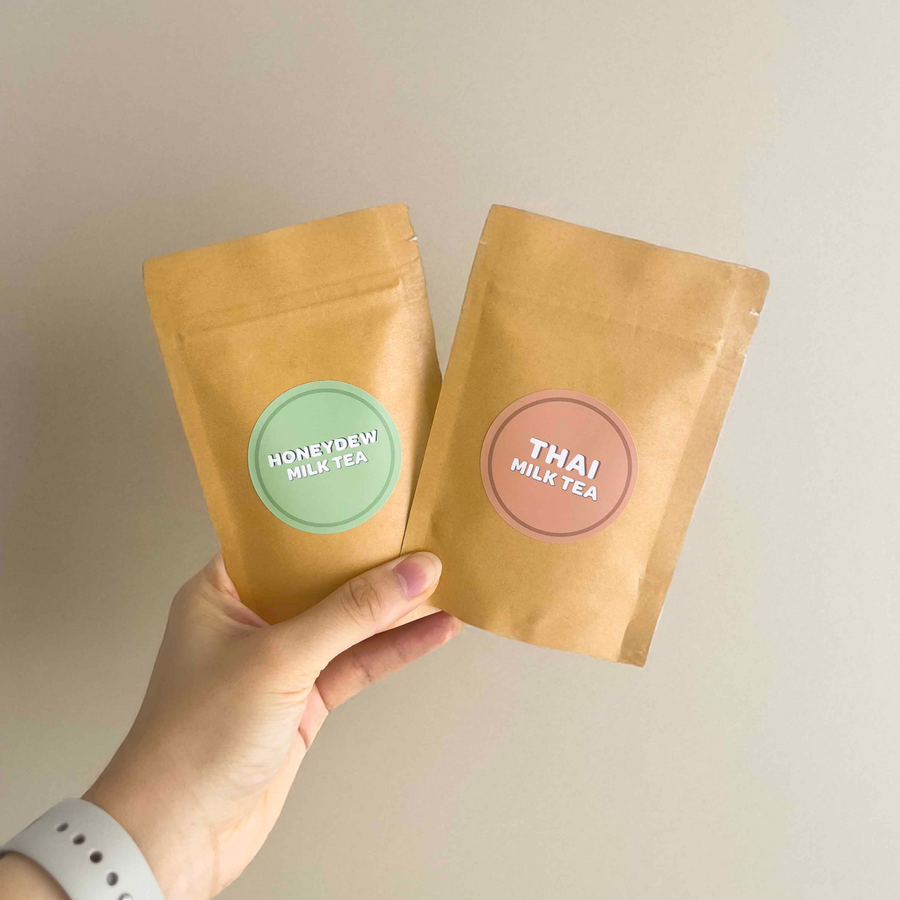 Fall Flavours Samples (Honeydew & Thai Milk Tea)