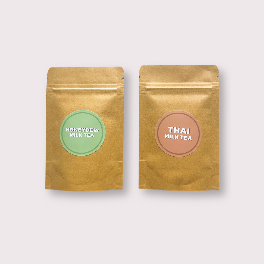 Fall Flavours Samples (Honeydew & Thai Milk Tea)