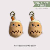 Boba Plush Keychain