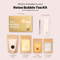 Mango Milk Tea Boba Kit