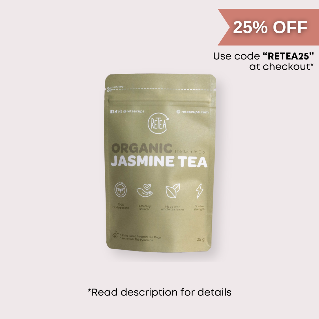 Imperial Jasmine Green Tea Bags
