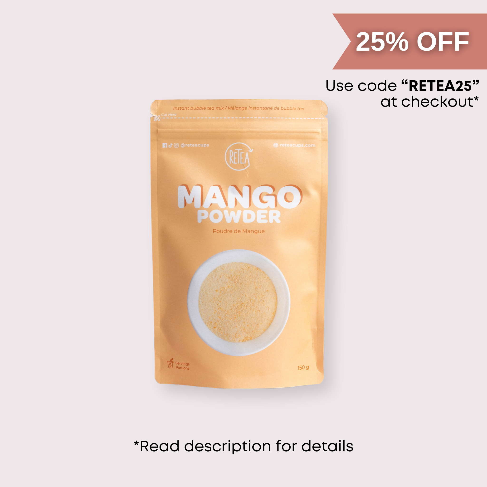 Mango Milk Tea Bubble Tea Powder For DIY Boba | Toronto, Canada – Retea