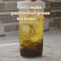 Passionfruit Green Tea Boba Kit