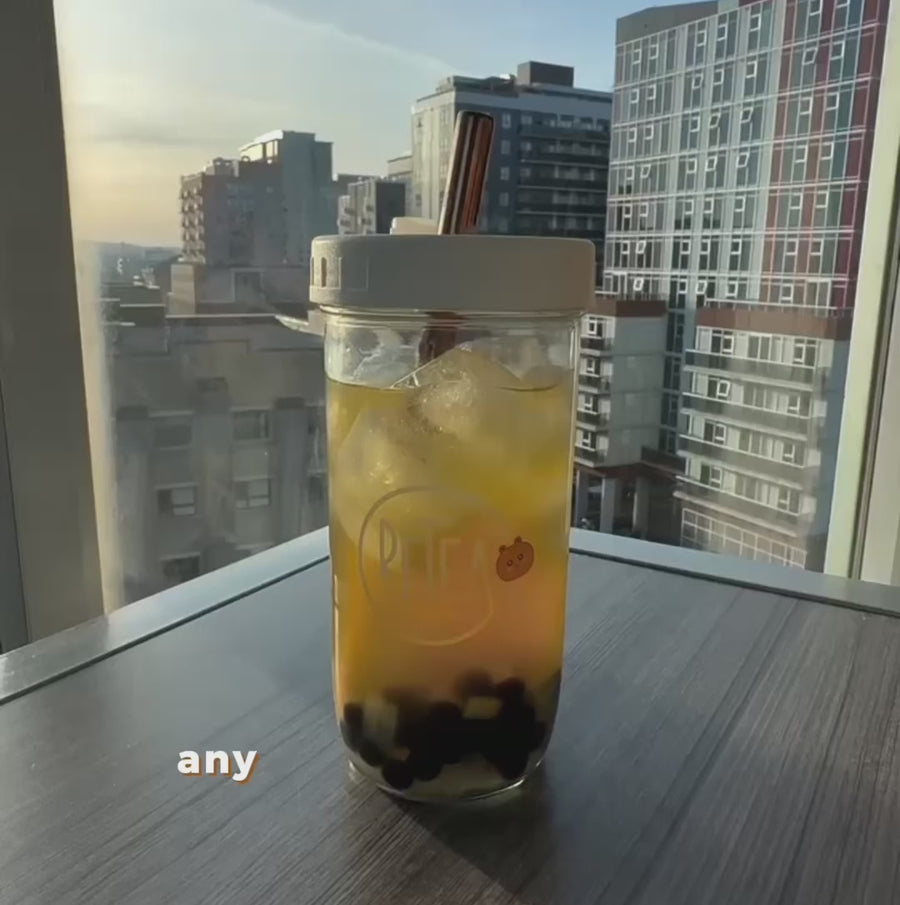 Mango Green Tea Boba Kit