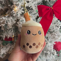 Boba Plush Keychain
