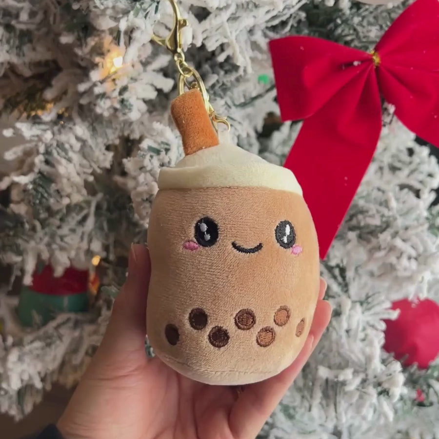 Boba Plush Keychain