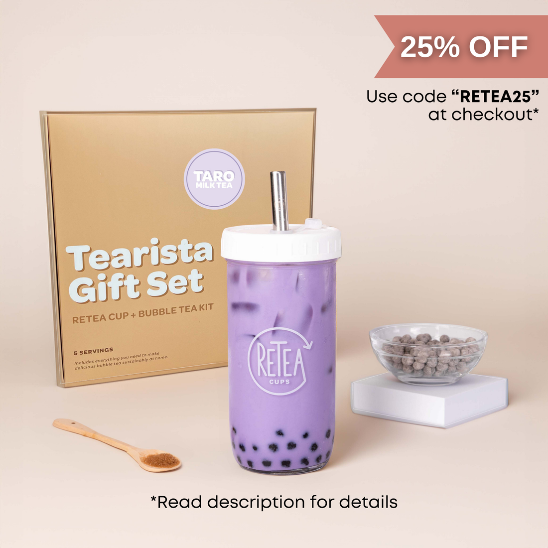 Taro Milk Tearista Gift Set