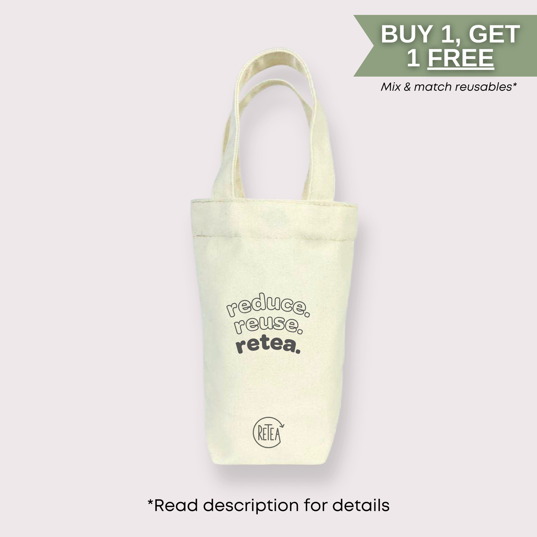 Bubble Tea Travel Tote Bag