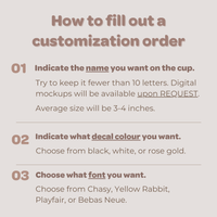 Personalized Retea Cup | Reusable Bubble Tea Cup