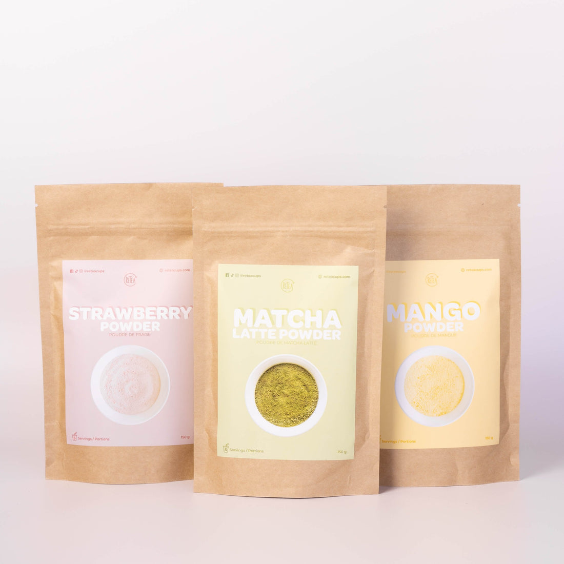 New Bubble Tea Powders (3 Pack)