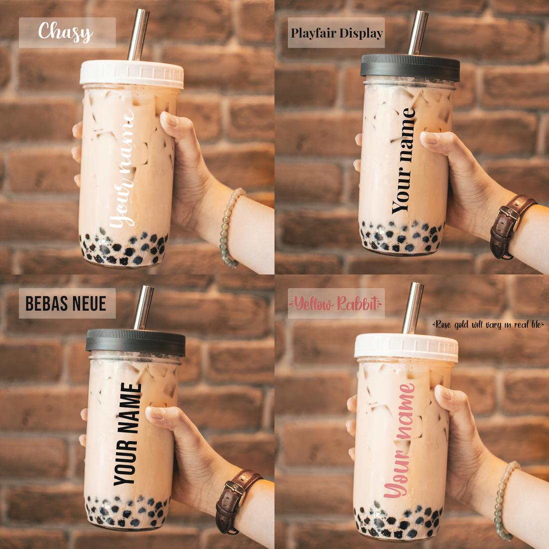 Reusable Boba Cup - Customized